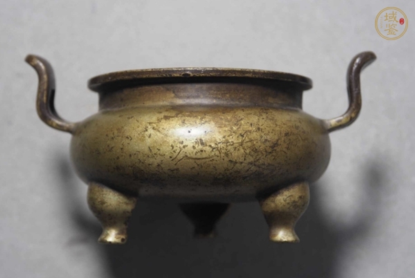 古玩銅器銅爐真品鑒賞圖