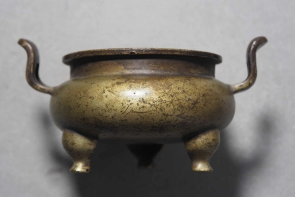 古玩銅器銅爐拍賣(mài)，當(dāng)前價(jià)格5200元
