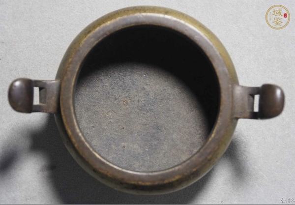古玩銅器銅爐真品鑒賞圖