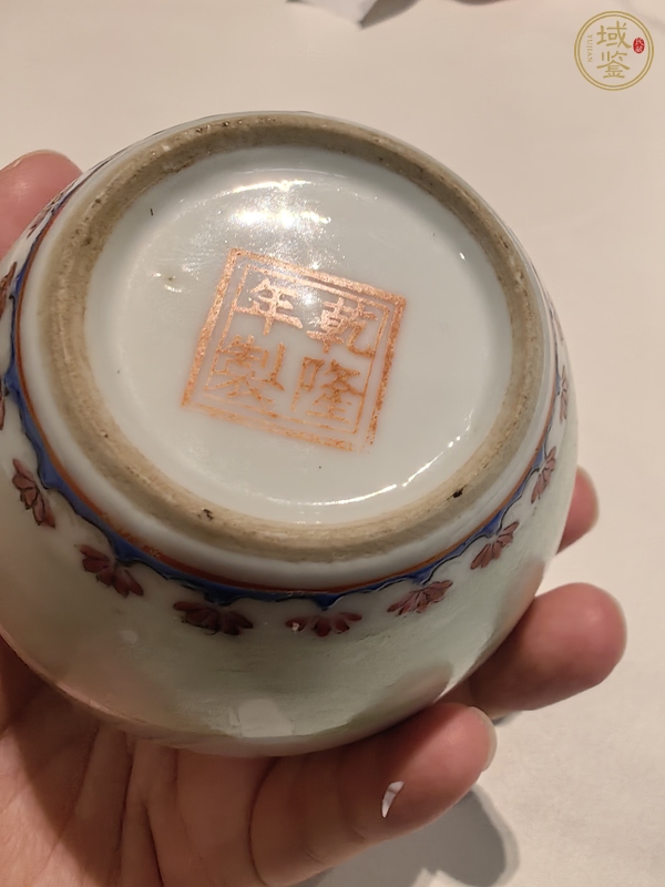 古玩陶瓷粉彩人物小罐真品鑒賞圖