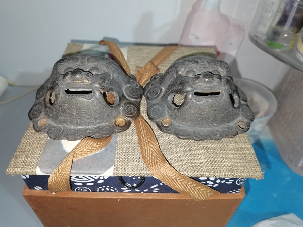 古玩陶瓷銅獅耳銅鋪首拍賣，當(dāng)前價(jià)格588元
