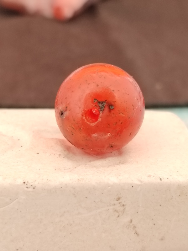 古玩轉賣天然紅瑪瑙珠拍賣，當前價格0元