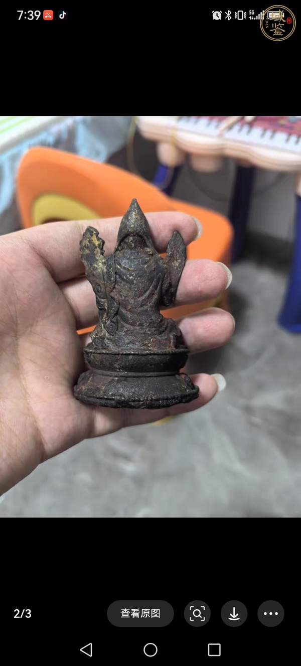 古玩銅器造像真品鑒賞圖