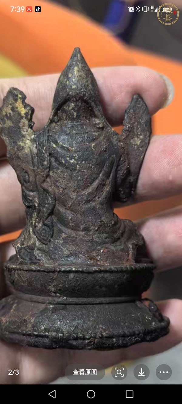 古玩銅器造像真品鑒賞圖