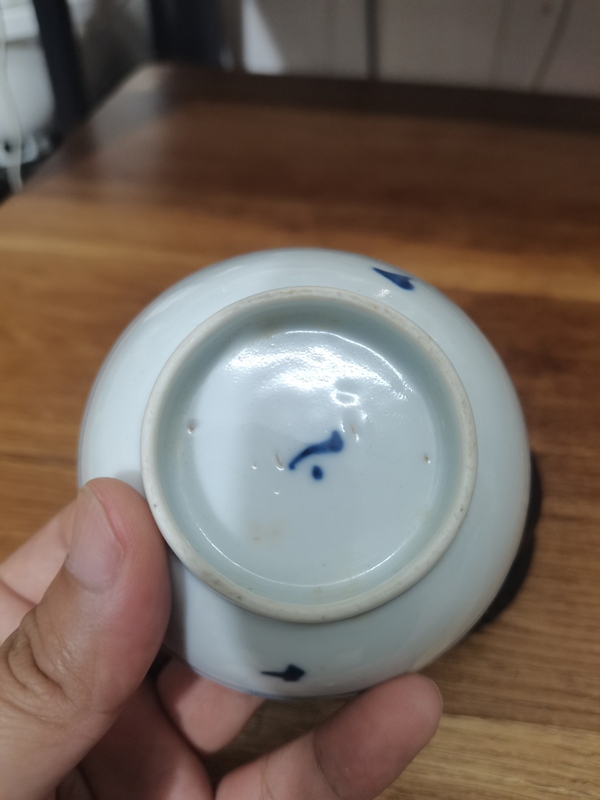 古玩陶瓷晚清三星高照?qǐng)D青花盤(pán)拍賣(mài)，當(dāng)前價(jià)格0元