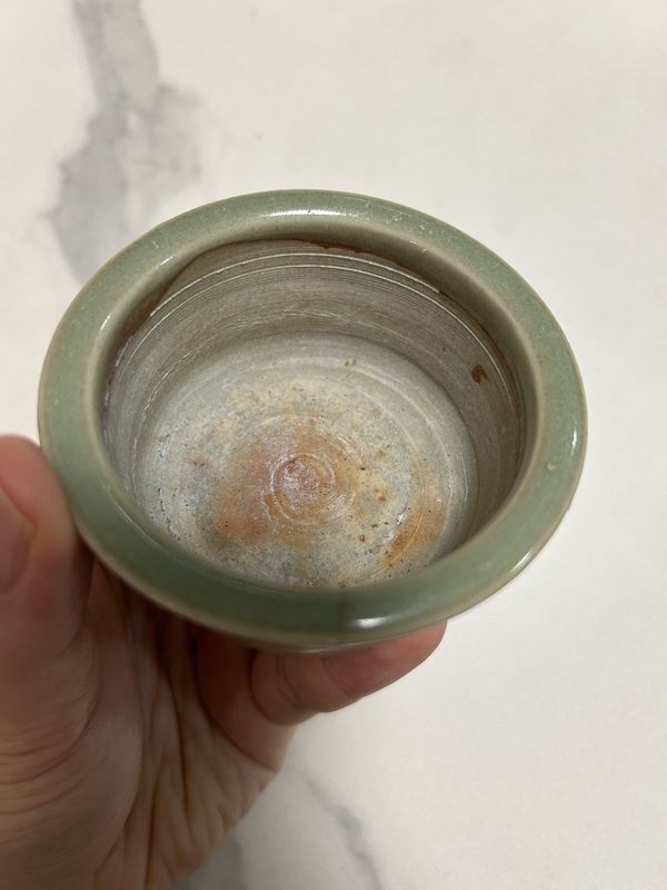 古玩陶瓷元·龍泉青瓷琴爐拍賣，當(dāng)前價格5000元