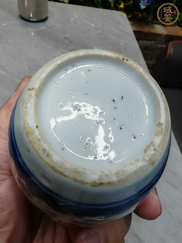 古玩陶瓷青花罐真品鑒賞圖