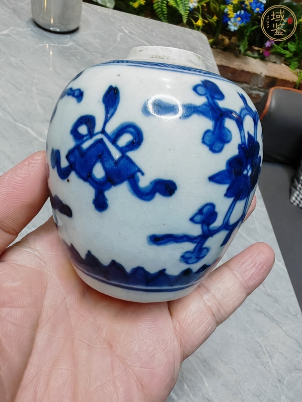 古玩陶瓷青花罐真品鑒賞圖