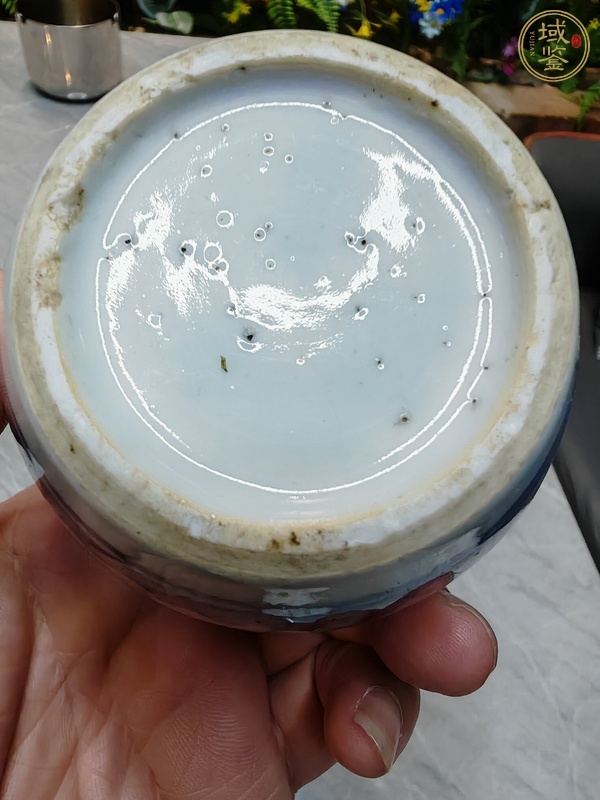 古玩陶瓷青花罐真品鑒賞圖