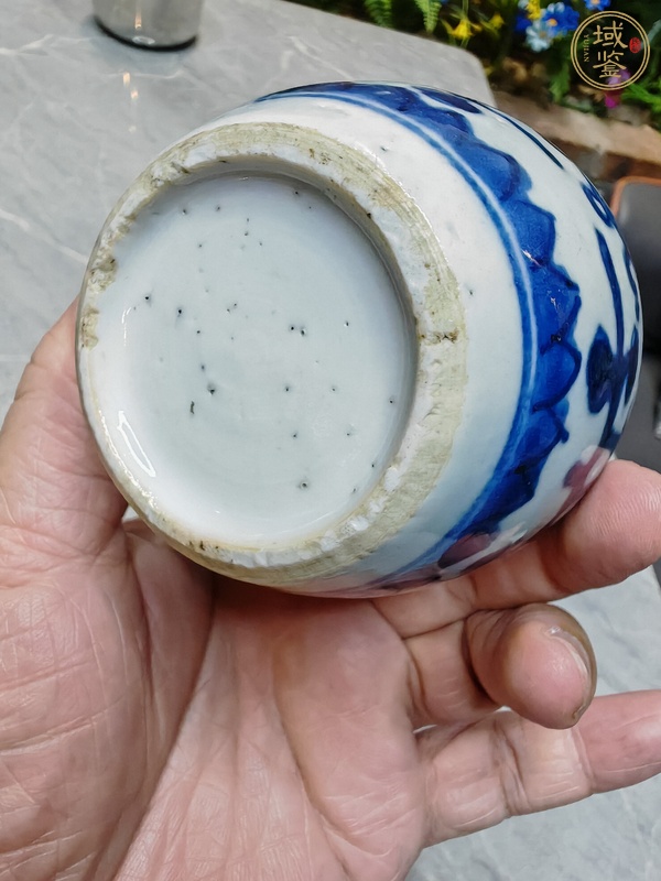 古玩陶瓷青花罐真品鑒賞圖
