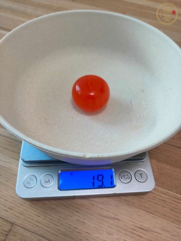古玩玉器琥珀小件真品鑒賞圖