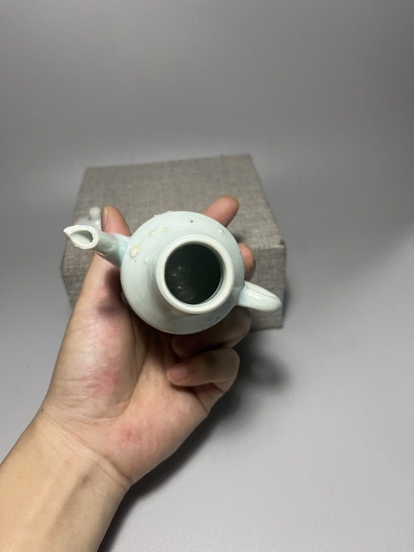 古玩陶瓷明代影青釉執壺拍賣，當前價格600元