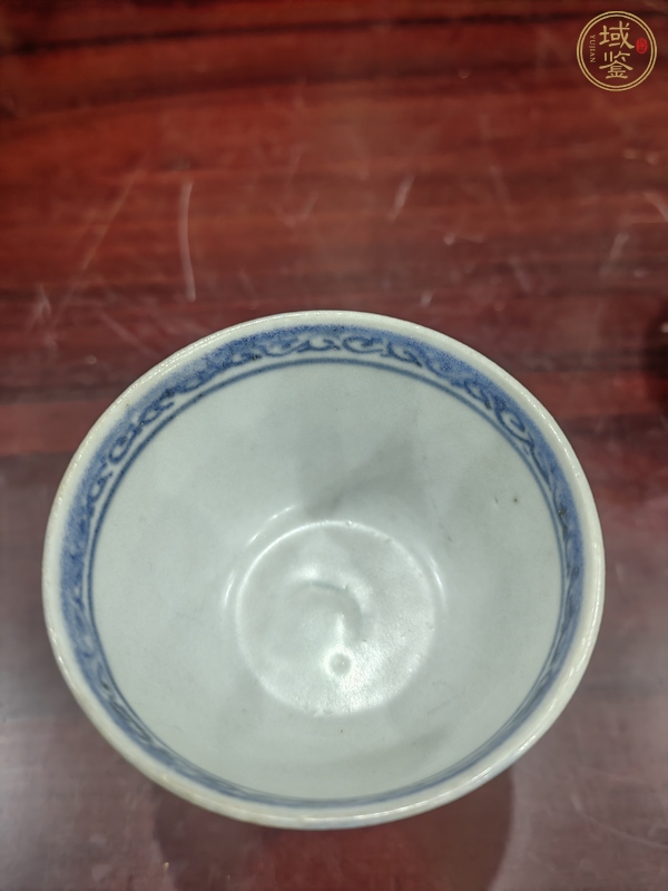 古玩陶瓷高足杯真品鑒賞圖