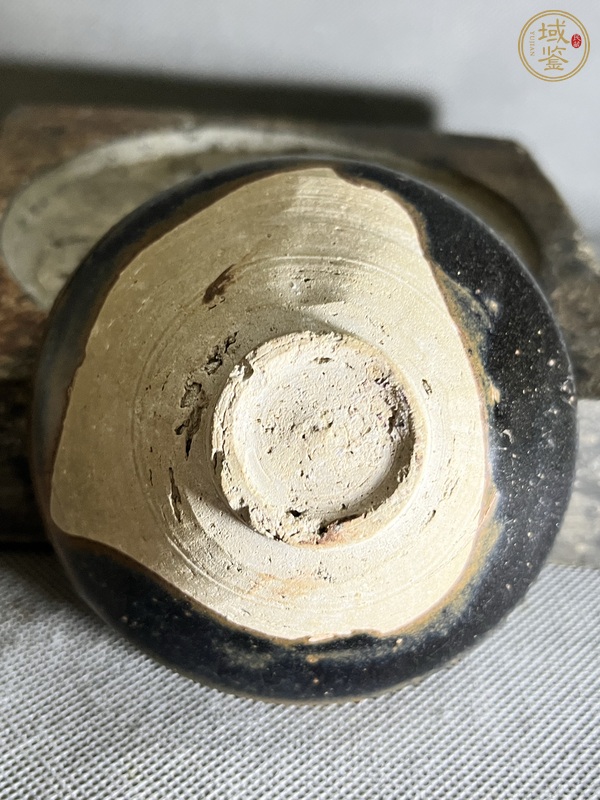 古玩陶瓷建窯系福清窯黑釉茶盞真品鑒賞圖