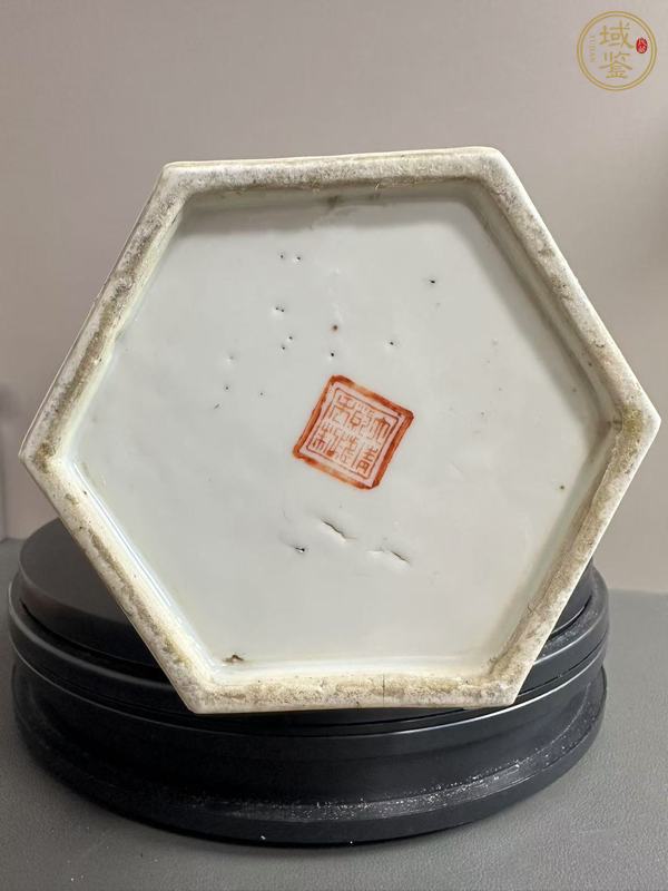 古玩無雙譜粉彩帽筒真品鑒賞圖