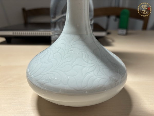古玩陶瓷高麗青瓷長頸瓶真品鑒賞圖