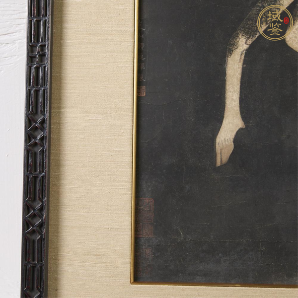 古玩字畫牧羊圖真品鑒賞圖