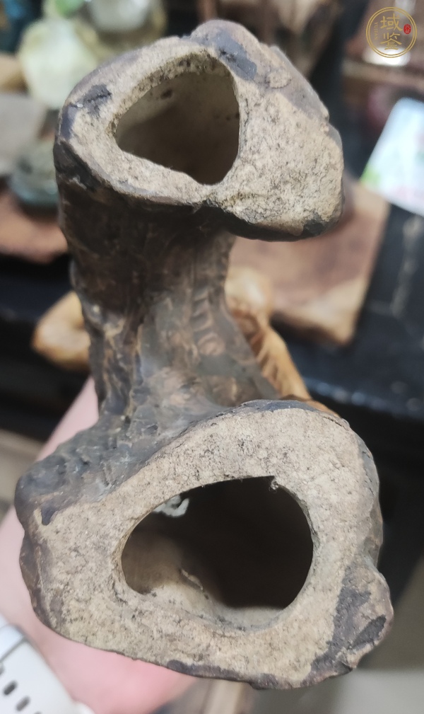 古玩陶瓷靈猴獻瑞真品鑒賞圖