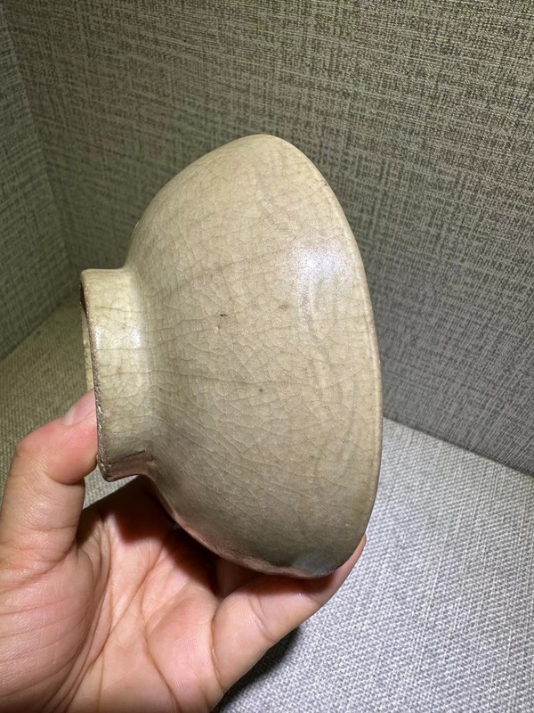 古玩陶瓷元·哥釉茶盞拍賣,當前價格5000元