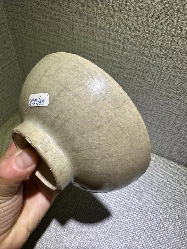 古玩陶瓷元·哥釉茶盞拍賣,當前價格5000元