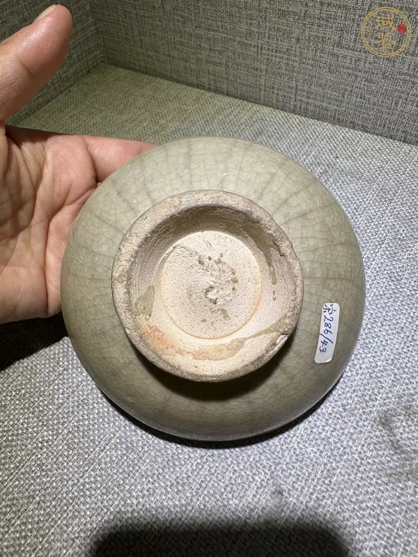 古玩陶瓷元·茶盞真品鑒賞圖