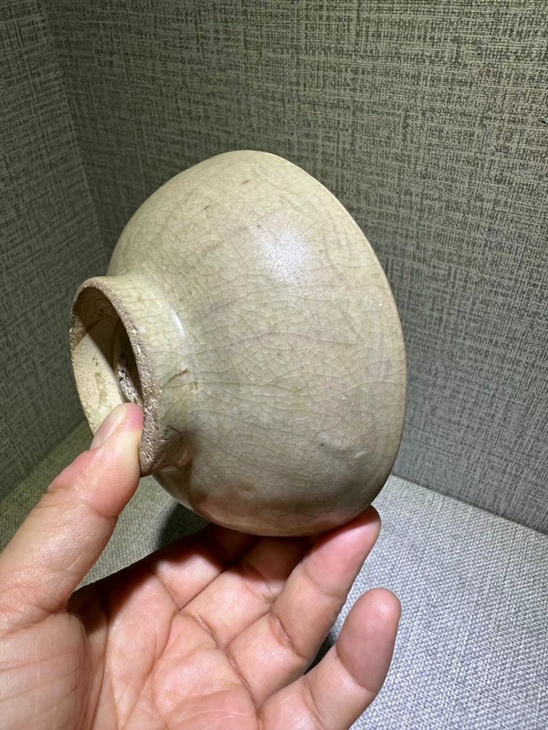 古玩陶瓷元·哥釉茶盞拍賣,當前價格5000元