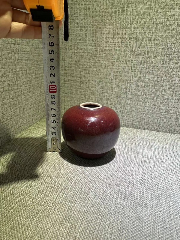 古玩陶瓷乾隆·窯變釉水丞拍賣，當(dāng)前價(jià)格15500元