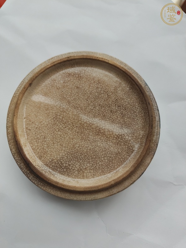 古玩陶瓷花卉紋洗真品鑒賞圖