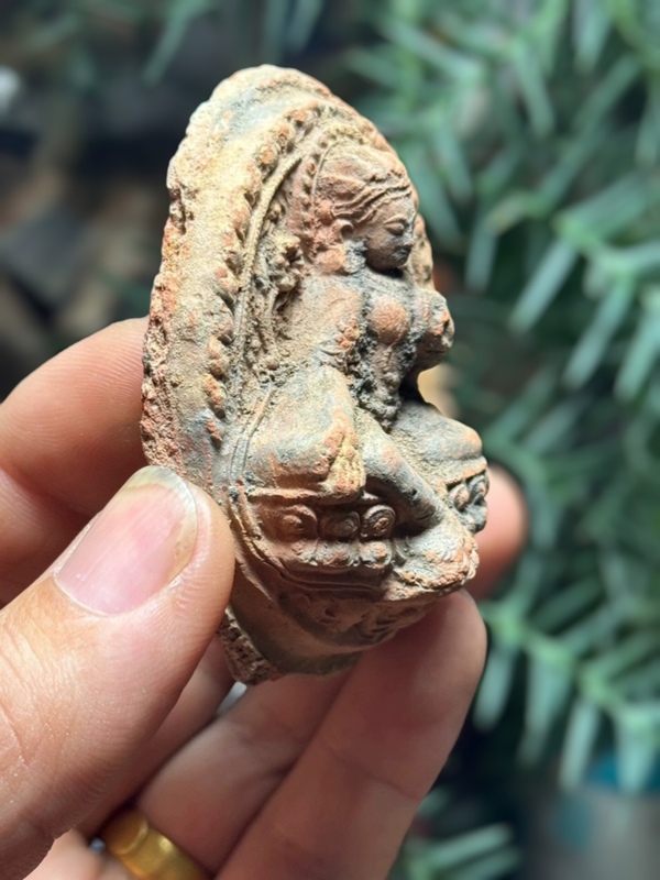 古玩雜項明代.綠度母擦擦(觀音菩薩化身)拍賣，當前價格0元