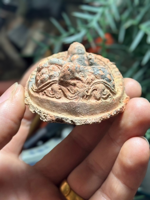 古玩雜項明代.綠度母擦擦(觀音菩薩化身)拍賣，當前價格0元