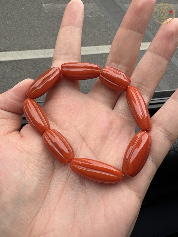 古玩玉器南紅瑪瑙真品鑒賞圖