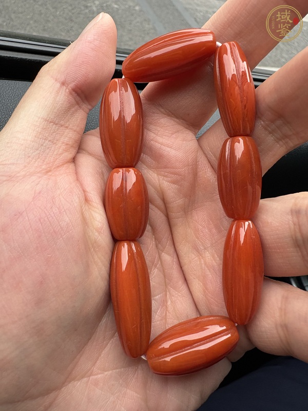 古玩玉器南紅瑪瑙真品鑒賞圖