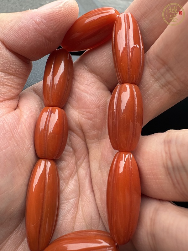 古玩玉器南紅瑪瑙真品鑒賞圖