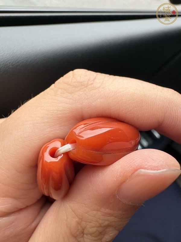 古玩玉器南紅瑪瑙真品鑒賞圖