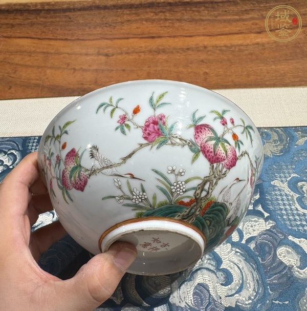 古玩陶瓷粉彩碗真品鑒賞圖
