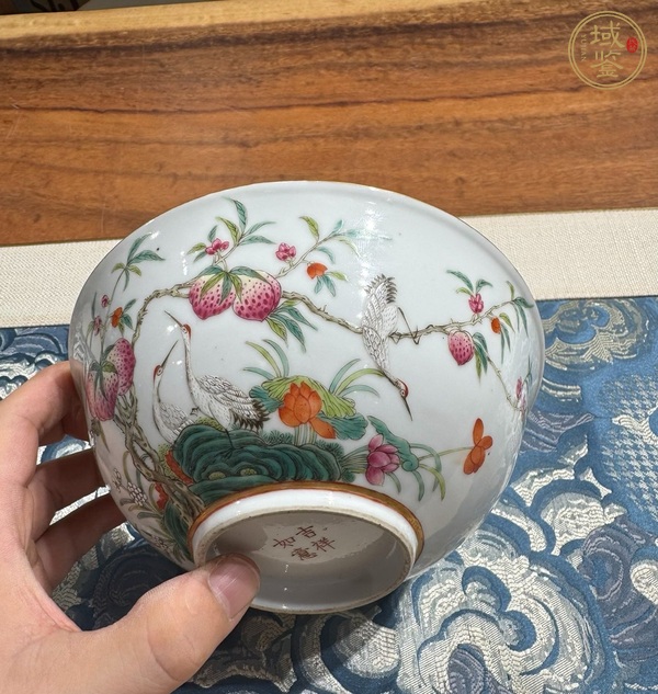 古玩陶瓷粉彩碗真品鑒賞圖