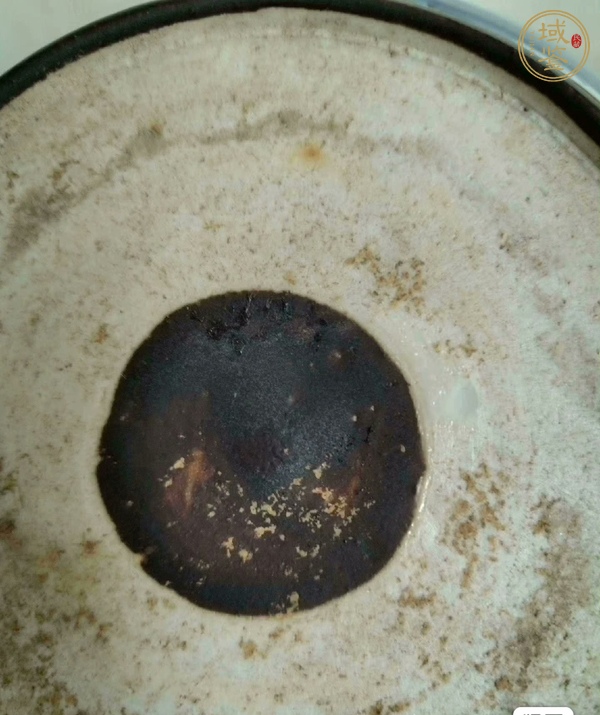 古玩陶瓷青花山水人物紋香爐真品鑒賞圖