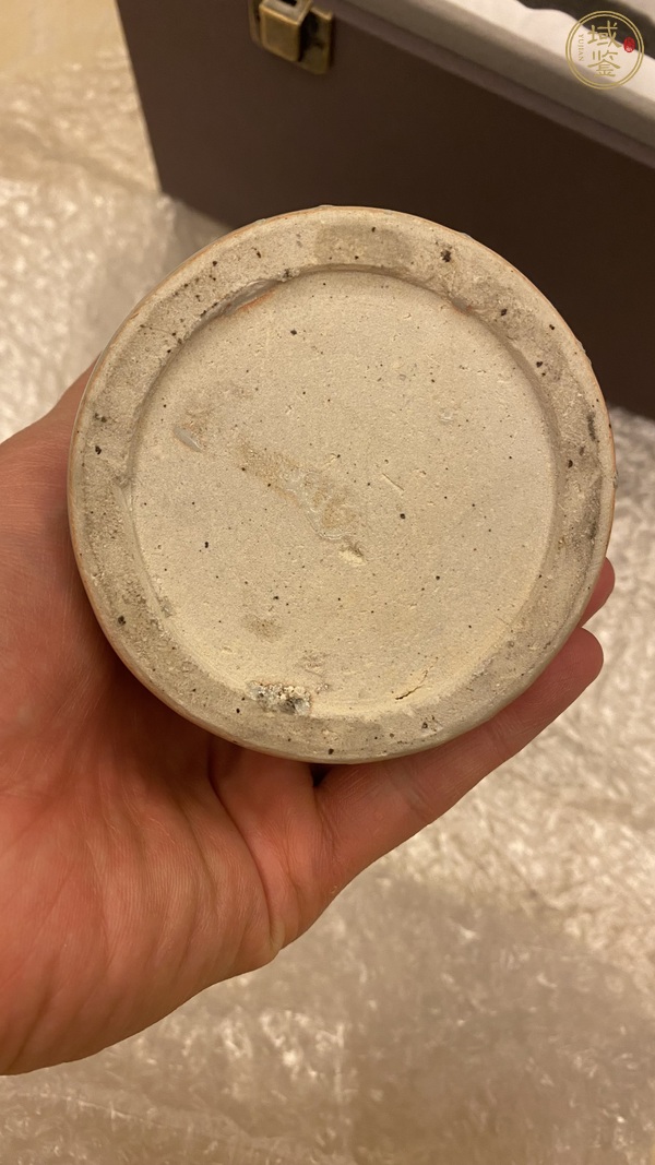 古玩陶瓷明中·青花纏枝花卉紋梅瓶 真品鑒賞圖