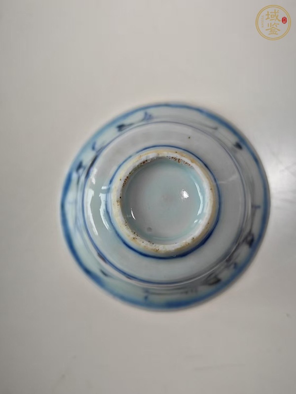 古玩陶瓷青花花鳥紋杯真品鑒賞圖