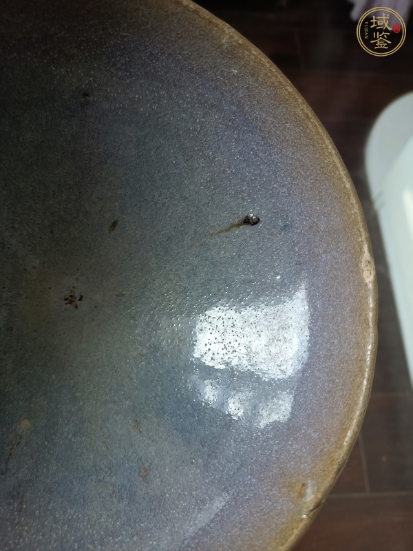 古玩陶瓷元代鈞瓷碗真品鑒賞圖