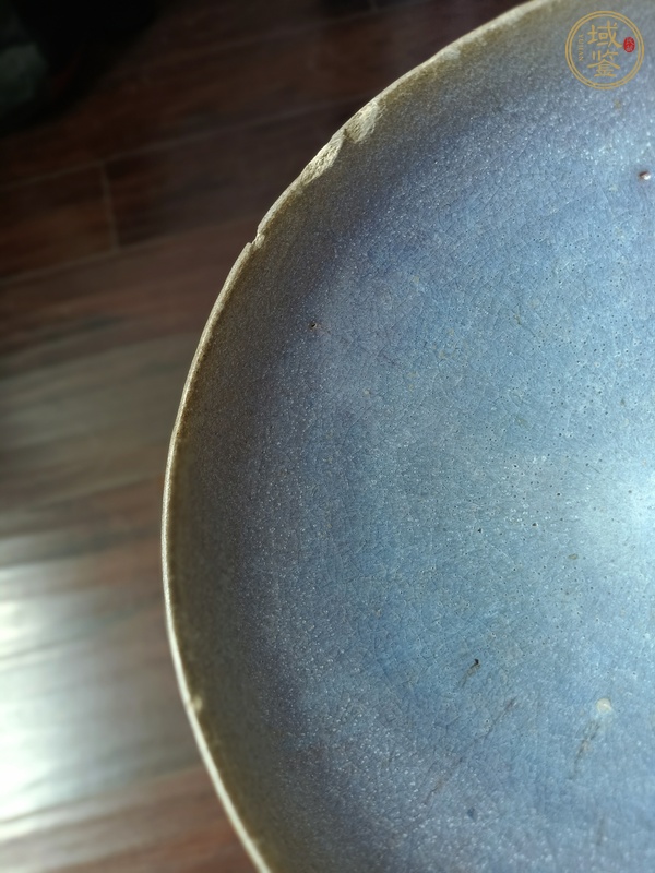 古玩陶瓷元代鈞瓷碗真品鑒賞圖