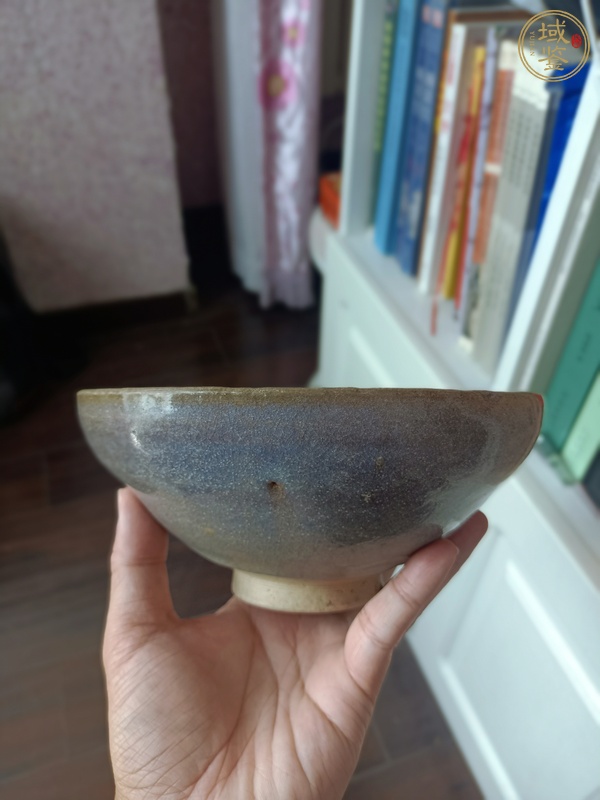 古玩陶瓷元代鈞瓷碗真品鑒賞圖