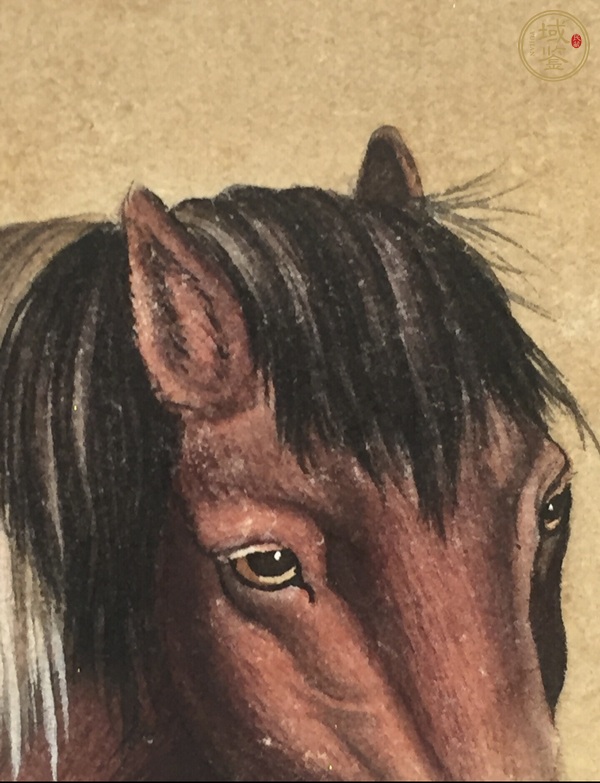 古玩字畫駿馬真品鑒賞圖
