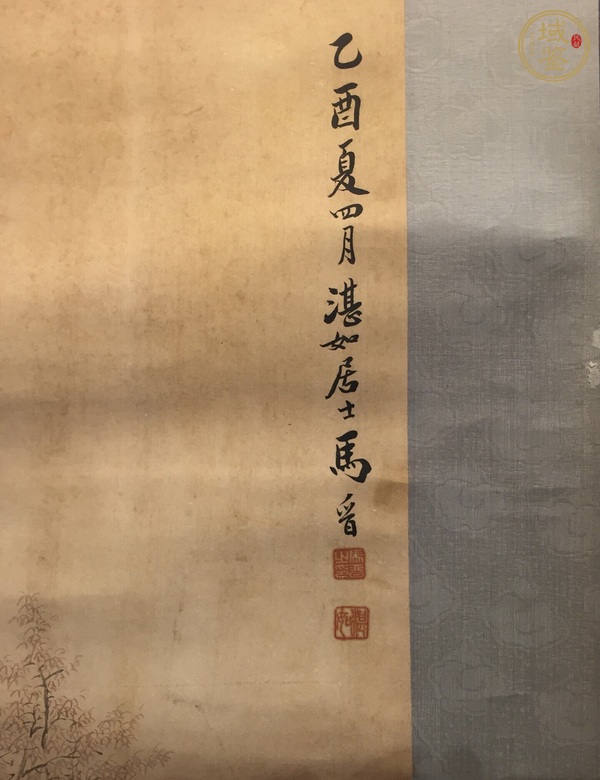 古玩字畫駿馬真品鑒賞圖