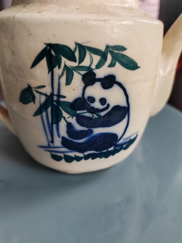 古玩陶瓷為人民服務(wù)執(zhí)壺拍賣，當(dāng)前價格799元