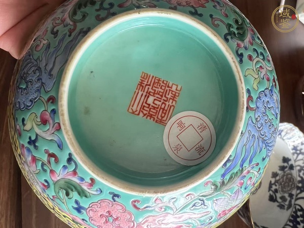 古玩陶瓷粉彩碗真品鑒賞圖