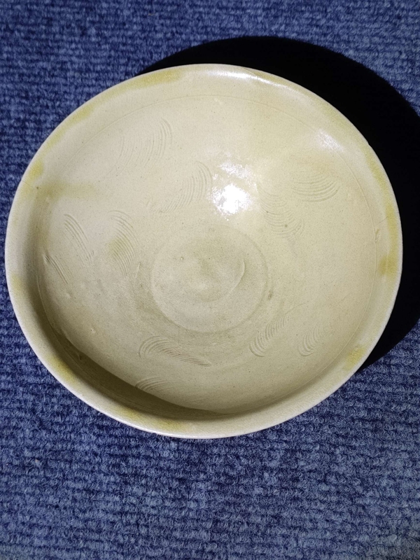 古玩陶瓷南宋 越窯青白釉刻花碗拍賣(mài)，當(dāng)前價(jià)格999元