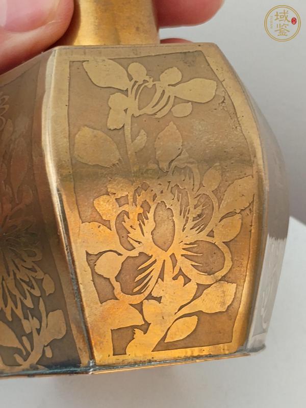 古玩銅器銅茶葉罐真品鑒賞圖