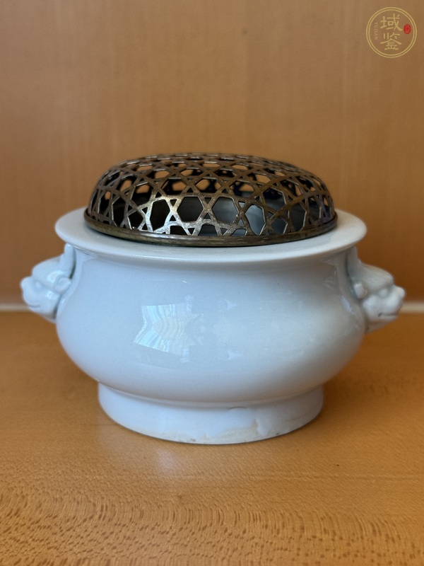 古玩晚清德化窯香爐真品鑒賞圖