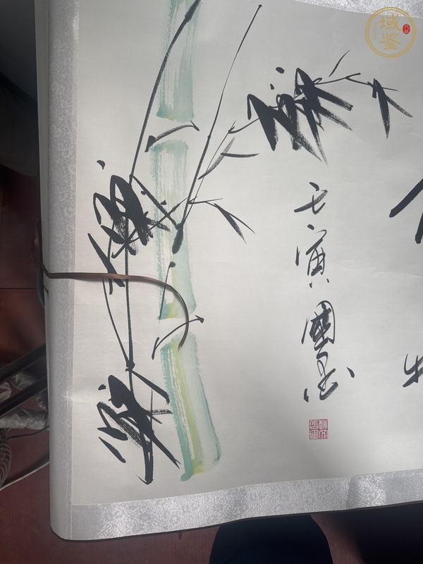 古玩字畫厚德載物真品鑒賞圖